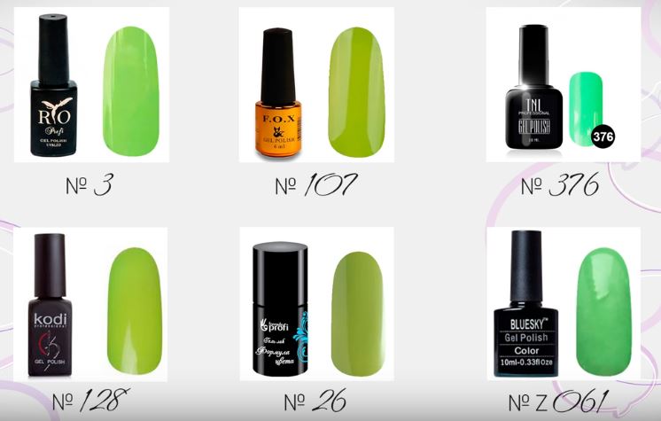 гель-лак вечна-лето 2017